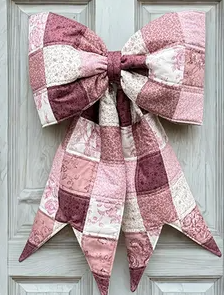 Big Giant Quilted Bow