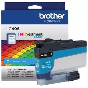 Brother LC406CS Inkjet Ink (Cyan) 48 ml Cartridge