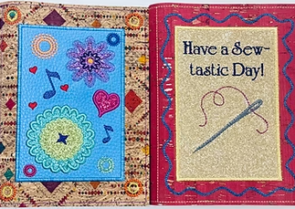 Notebook Cover Embroidery