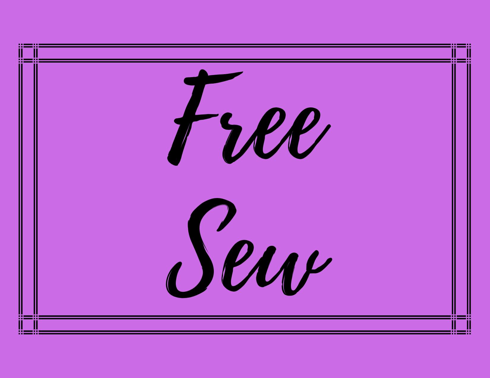 Free Sewing