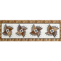 Rocky Mountain Bear Claw Table Runner